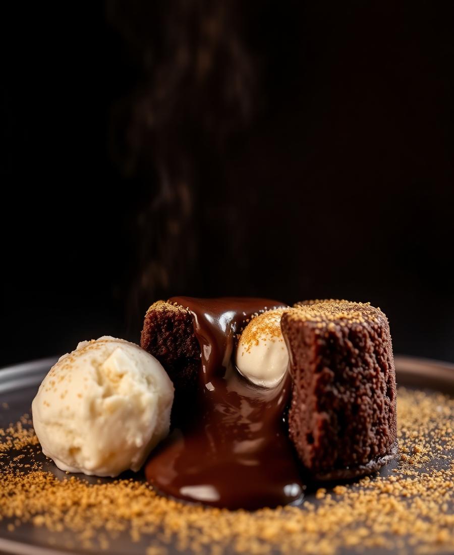 Petit Gâteau com Coração Cremoso